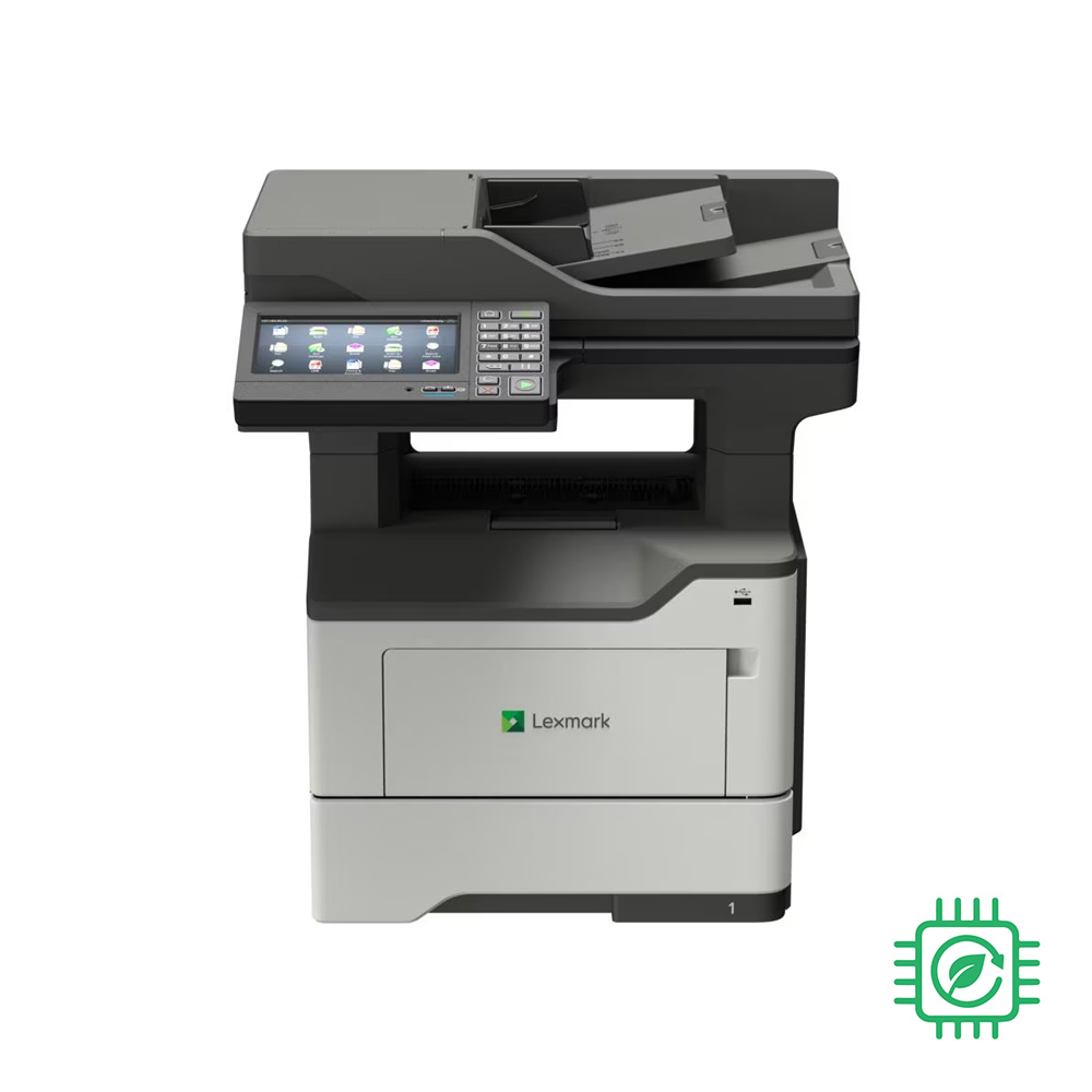 tampante multifunzione Lexmark MX622 laser monocromatica A4 vista frontale